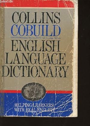 Bild des Verkufers fr Collins Cobuild English language dictionary zum Verkauf von Le-Livre