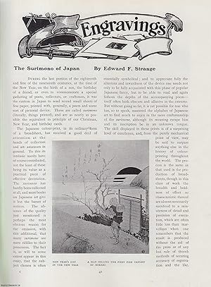 Seller image for The Surimono of Japan. An original article from The Connoisseur, 1906. for sale by Cosmo Books