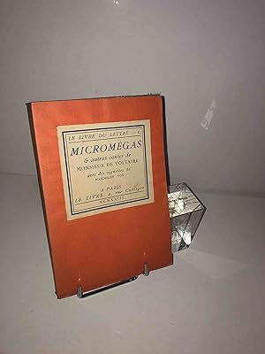 Image du vendeur pour Micromgas & autres contes de Monsieur de Voltaire avec des vignettes de Maximilien Vox. Collection le livre du lettr - 1 - Paris. Le livre. 1923. mis en vente par Mesnard - Comptoir du Livre Ancien