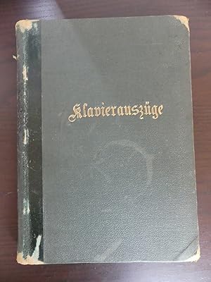 Klavierauszüge. - Die Hochzeit des Figaro (Le Nozze di Figaro). Opera buffa in 2 Akten. Klavierau...