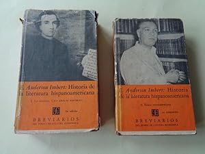 Bild des Verkufers fr Historia de la literatura hispanoamericana. Tomo I: La colonia. Cien aos de Repblica / Tomo II: poca contempornea zum Verkauf von GALLAECIA LIBROS