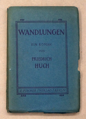 Wandlungen. Roman.