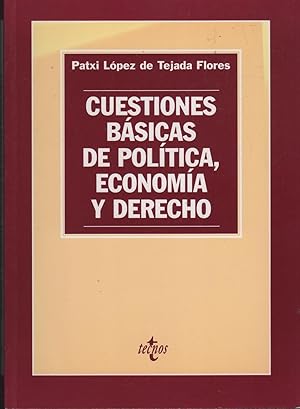 Seller image for Cuestiones bsicas de poltica, economa y derecho for sale by Librera Hijazo