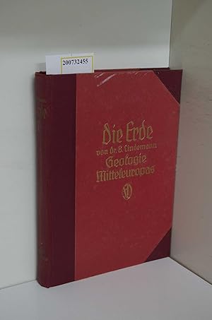 Imagen del vendedor de Die Erde - II. Band: Eine allgemeinverstndliche Geologie.Geologie Mitteleuropas a la venta por ralfs-buecherkiste