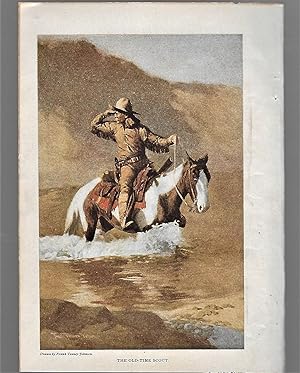 Seller image for The Old-Time Scout, Color Illustration for sale by Legacy Books II