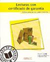 Imagen del vendedor de Lecturas con certificado de garanta a la venta por Agapea Libros