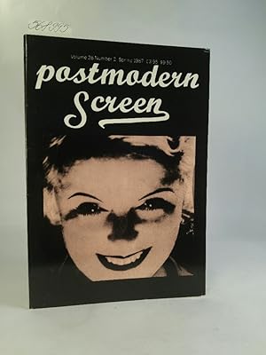 Image du vendeur pour Postmodern Screen Screen Incorporating Screen Education: Volume 28 Number 2 mis en vente par ANTIQUARIAT Franke BRUDDENBOOKS