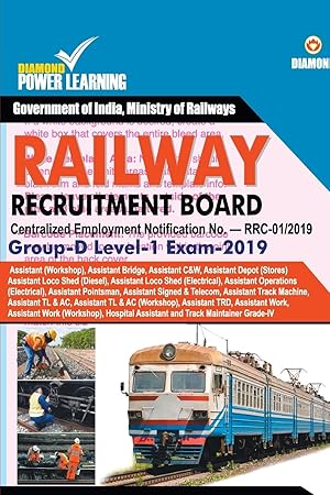 Imagen del vendedor de Railway Recruitment Board - Group - D Level - 1 Exam - 2019 a la venta por moluna
