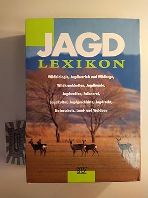 Bild des Verkufers fr Jagdlexikon. Wildbiologie, Jagdbetrieb und Wildhege, Wildkrankheiten, Jagdhunde, Jagdwaffen, Falknerei, Jagdkultur, Jagdgeschichte, Jagdrecht, Naturschutz, Land- und Waldbau. zum Verkauf von Druckwaren Antiquariat