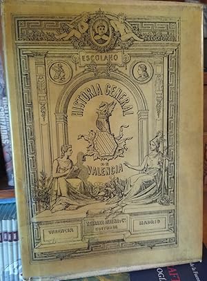 Imagen del vendedor de HISTORIA GENERAL DE VALENCIA - DCADAS DE LA HISTORIA DE LA INSIGNE Y CORONADA CIUDAD DE VALENCIA Tomo Tercero Libros III, IV y V a la venta por Libros Dickens