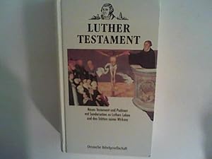 Bild des Verkufers fr Luther-Testament. Das Neue Testament und die Psalmen zum Verkauf von ANTIQUARIAT FRDEBUCH Inh.Michael Simon