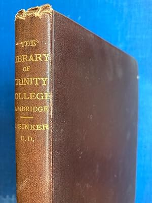 Seller image for The Library of Trinity College Cambridge. for sale by Plurabelle Books Ltd