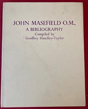 Seller image for John Masefield OM. A Bibliography. for sale by Plurabelle Books Ltd