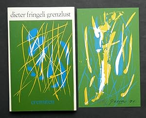 Grenzlust. Ein Lesgedicht mit Original-Holzschnitten von Bruno Gasser.
