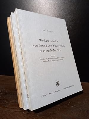 Bild des Verkufers fr Kirchengeschichte von Danzig und Westpreuen in evangelischer Sicht. Band 1 & 2 komplett + Bibliographie. [Von Heinz Neumeyer]. - Band I: Von den Anfngen der christlichen Mission bis zum Ende des 18. Jahrhunderts. - Band II: Die evangelische Kirche im 19. und 20. Jahrhundert. - Bibliographie zur Kirchengeschichte von Danzig und Westpreuen. zum Verkauf von Antiquariat Kretzer