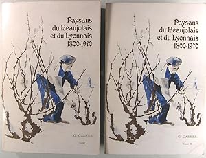 Image du vendeur pour Paysans du Beaujolais et du Lyonnais 1800-1970 : I - II. mis en vente par Philippe Lucas Livres Anciens