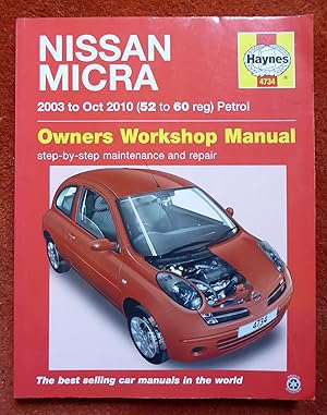Seller image for Nissan Micra (2003 - Oct 2010) Owner's Workshop Manual for sale by Cadeby Books