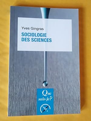 Sociologie des sciences, 2e édition