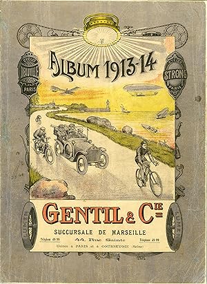 "ALBUM 1913-14 GENTIL & Cie" Catalogue original de pièces détachées 258 pages (manque les pages 4...