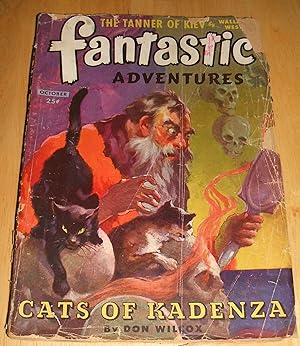 Imagen del vendedor de Fantastic Adventures October 1944 a la venta por biblioboy