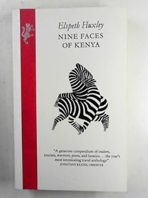 Bild des Verkufers fr Nine faces Of Kenya zum Verkauf von Cotswold Internet Books