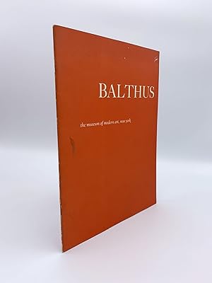 Bild des Verkufers fr Balthus zum Verkauf von Riverrun Books & Manuscripts, ABAA