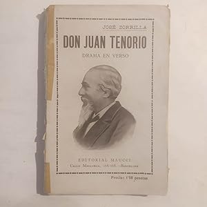 Seller image for DON JUAN TENORIO. DRAMA RELIGIOSO FANTSTICO EN DOS PARTES. for sale by LIBRERIA CLIO