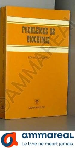 Seller image for Problmes de biochimie for sale by Ammareal