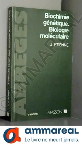 Image du vendeur pour Biochimie gntique, biologie molculaire mis en vente par Ammareal