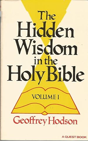 Immagine del venditore per Hidden Wisdom in the Holy Bible venduto da Elam's Books