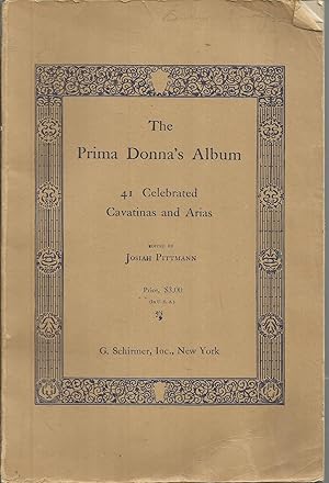 Seller image for The Prima Donna's Album: A Collection of 41 Celebrated Cavatinas and Arias for sale by Elam's Books