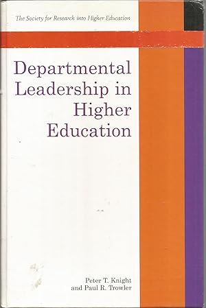 Seller image for Departmental Leadership in Higher Education for sale by Elam's Books