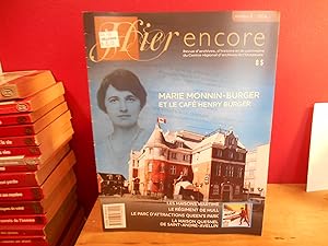 HIER ENCORE NO 6; MARIE- MONIN-BURGER ET LE CAFE HENRY BURGER