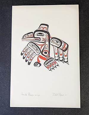 BILL REID GREETING CARD - HAIDA RAVEN (not the commercial reprint)