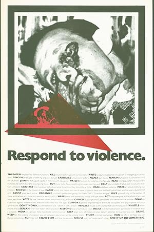 Respond to Violence (poster)