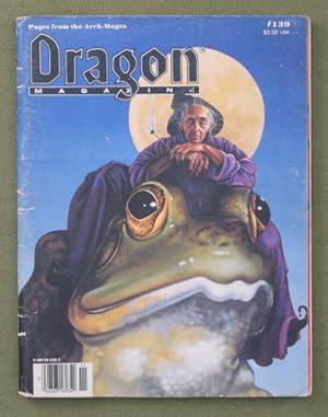 Bild des Verkufers fr Dragon Magazine, Issue 139 zum Verkauf von Wayne's Books