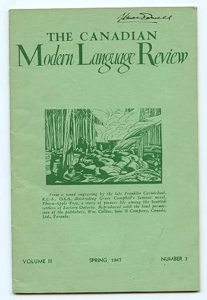 The Canadian Modern Language Review, Spring 1947