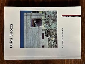 Bild des Verk�ufers f�r Luigi Snozzi zum Verkauf von Bad Animal