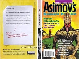 Bild des Verkufers fr Asimov's Science Fiction: #309 & #310 / Vol 25 Nos 10 & 11 / October - November 2001 zum Verkauf von bbs