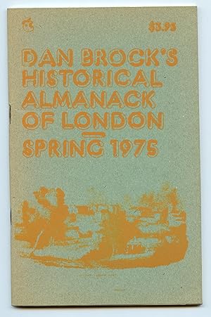 Bild des Verkufers fr Dan Brock's Historical Almanack of London, Spring 1975 zum Verkauf von Attic Books (ABAC, ILAB)