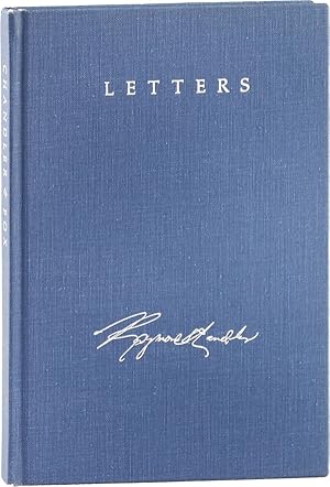 Letters: Raymond Chandler and James M. Fox [Limited Edition, Signed]