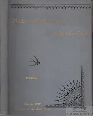 Bild des Verkufers fr Anton Rubinstein's Gedankenkorb zum Verkauf von Leipziger Antiquariat