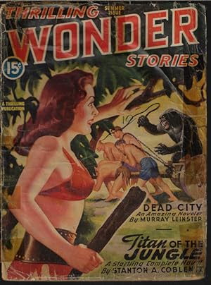 Immagine del venditore per THRILLING WONDER Stories: Summer 1946 venduto da Books from the Crypt