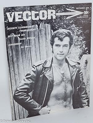 Imagen del vendedor de Vector: a voice for the homophile community; vol. 6, #9, September 1970: Censorship by Del Martin a la venta por Bolerium Books Inc.