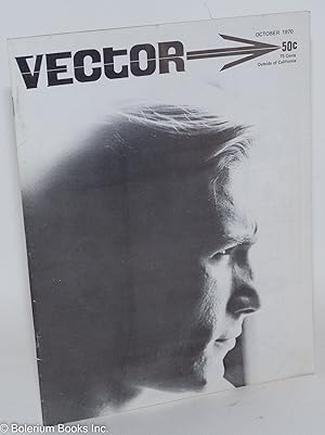 Seller image for Vector: a voice for the homophile community; vol. 6, #10, October 1970 (mis-numbered as #9 on contents page) for sale by Bolerium Books Inc.