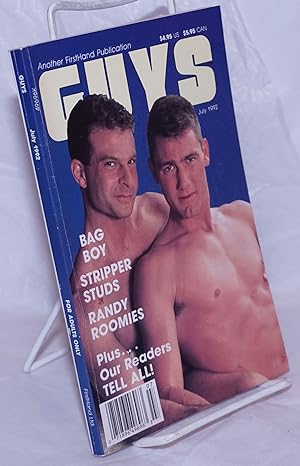 Bild des Verkufers fr Guys magazine vol. 5, #5, July 1992; Bag Boy zum Verkauf von Bolerium Books Inc.