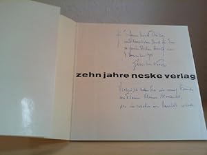 zehn jahre neske verlag.