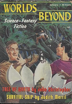 "Survival Ship" in Worlds Beyond: January 1951