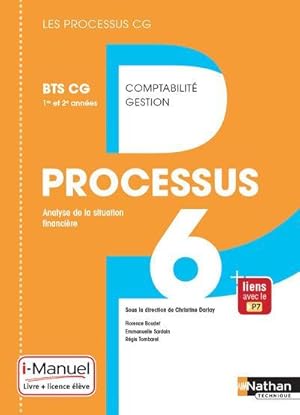 LES PROCESSUS 4 : processus 6 ; analyse de la situation financière ; BTS CG 1re et 2e années ; li...