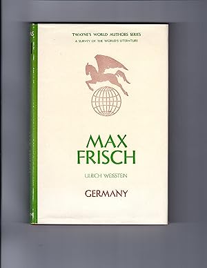 Seller image for MAX FRISCH for sale by BOOKFELLOWS Fine Books, ABAA